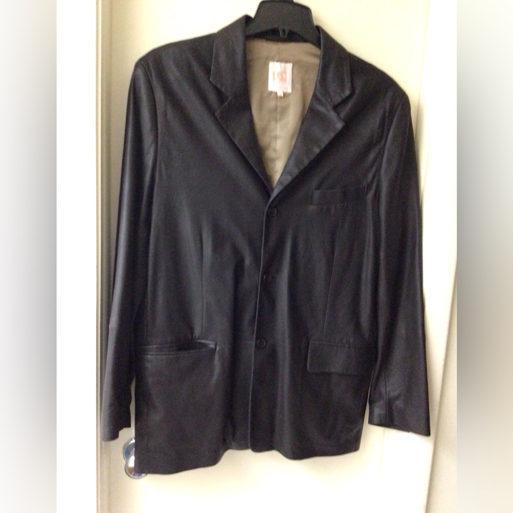 B&C (Bod & Christensen) Breeze Leather men’s coat- 42